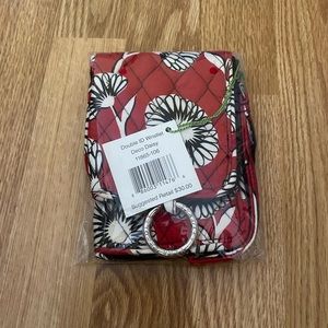 Vera Bradley double ID wristlet